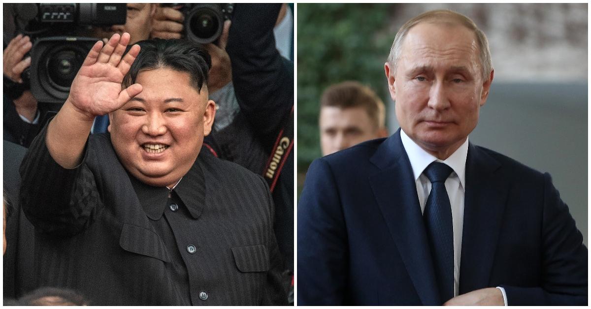 Kim Jong Un and Vladimir Putin