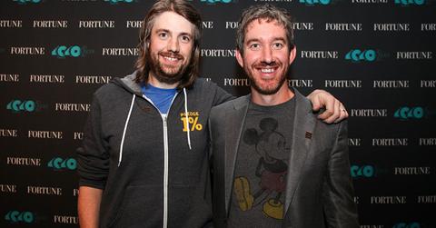 Atlassian co-founders Mike Cannon-Brookes and Scott Farquhar