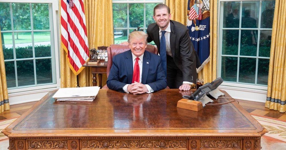 Donald and Eric Trump