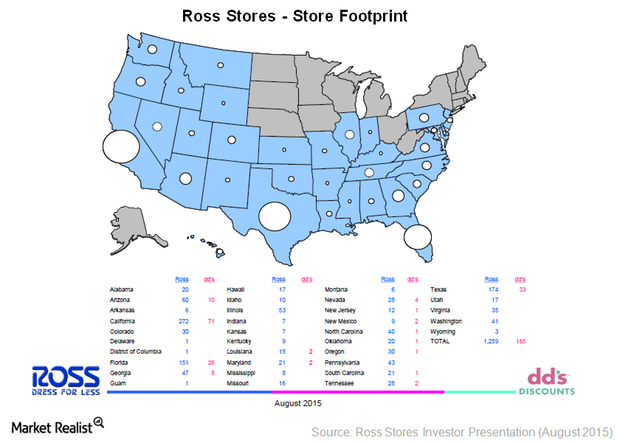 Ross Store Locations - Store Locator Tool