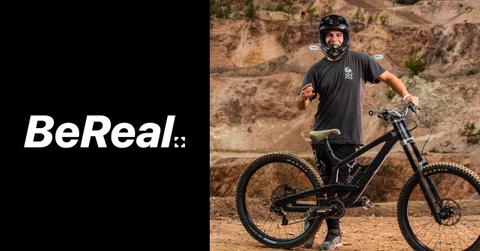 Alexis Barreyat and the BeReal logo