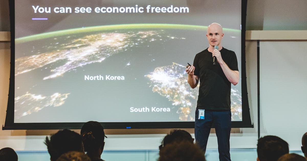 Coinbase CEO Brian Armstrong