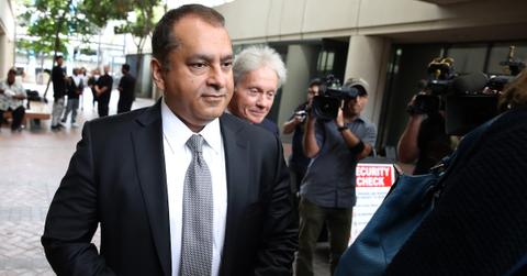 Sunny Balwani leaving court