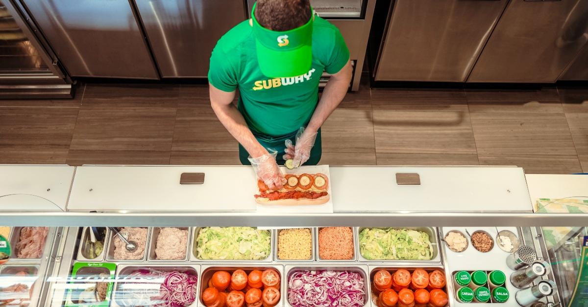 subway sandwich artist