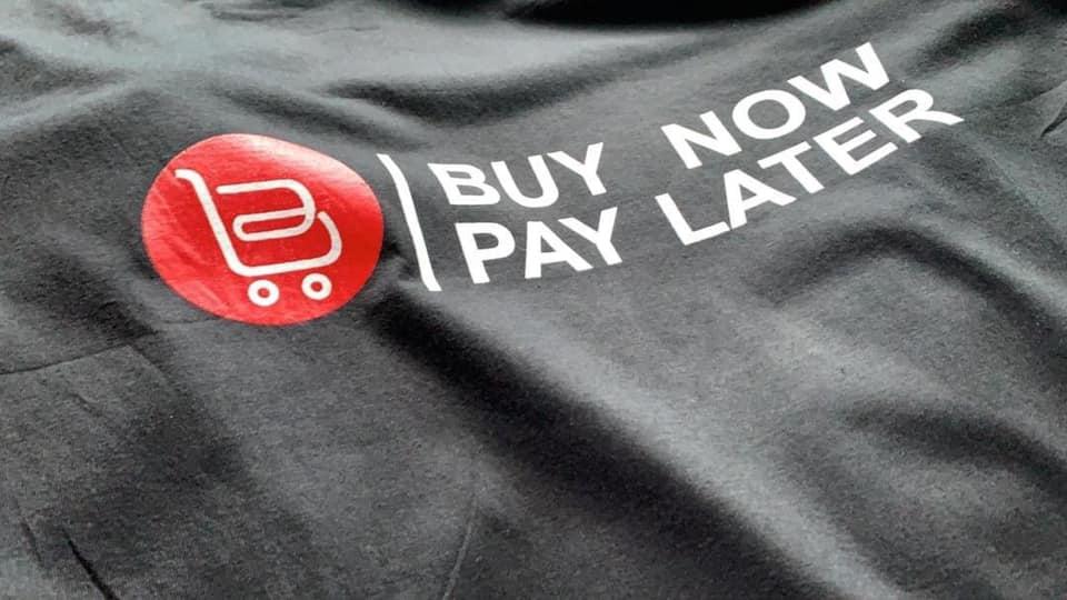 Buy now pay later T-shirt design