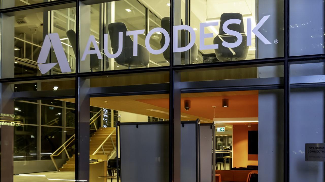 autodesk stock price