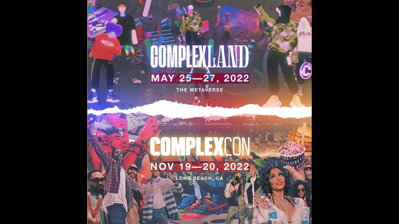 ComplexLand and ComplexCon advertisement