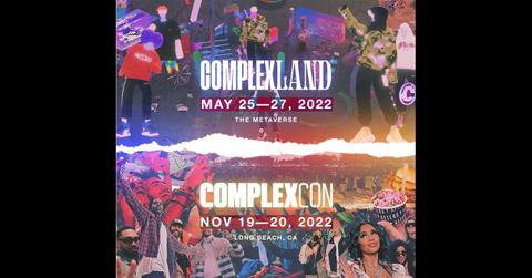 ComplexLand and ComplexCon advertisement