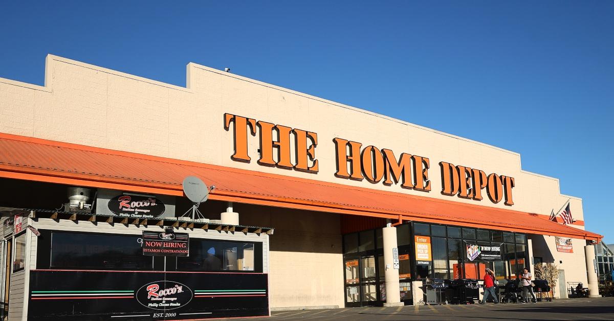 Home Depot storefront 