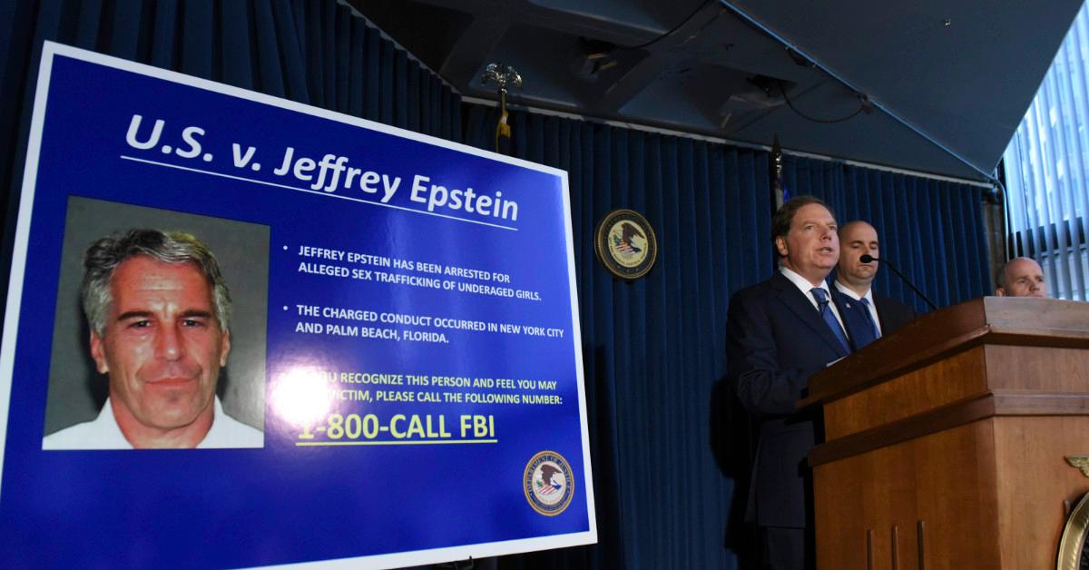 Geoffrey Berman talking about Jeffrey Epstein case