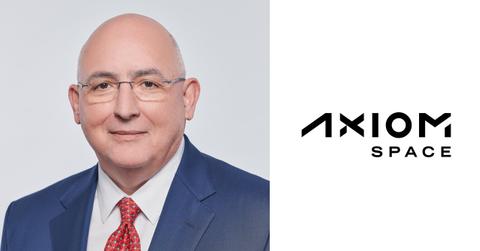 Michael Suffredini and Axiom Space logo