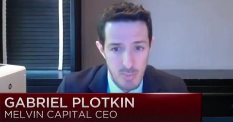 Gabriel Plotkin Melvin Capital CEO