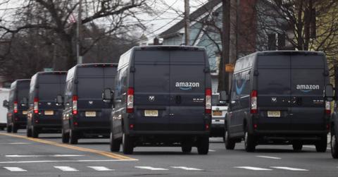 Amazon delivery vans