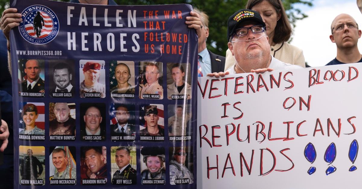 Veterans displeased with outcome of burn pit bill voting