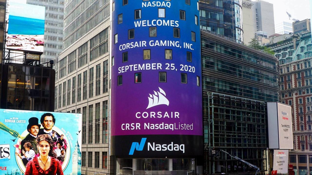 corsair gaming nasdaq