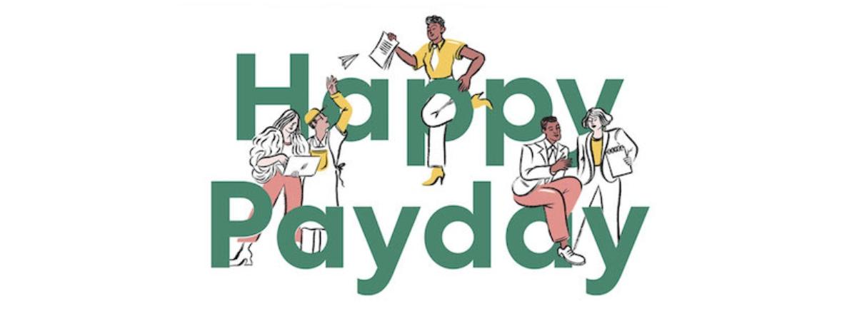 Gusto 'Happy Payday' logo