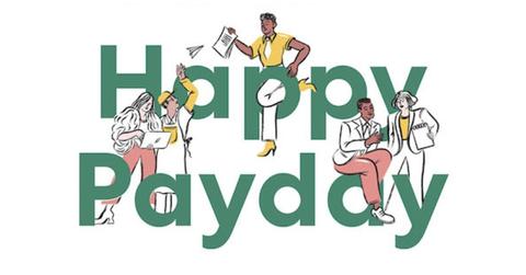 Gusto 'Happy Payday' logo