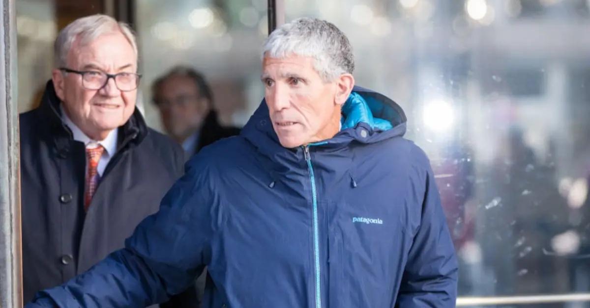 Rick Singer wearing a blue Patagonia jacket.