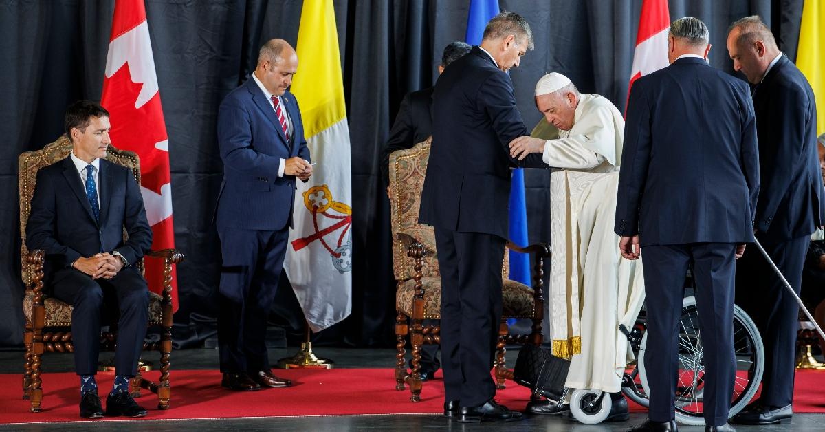 pope francis wheelchair