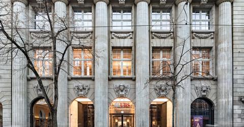 UBS office facade