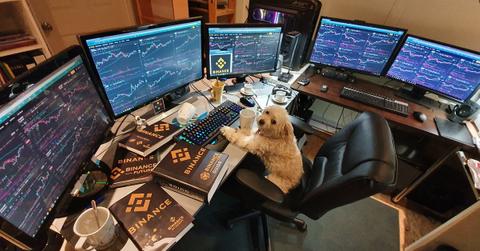Binance intern ready for the day
