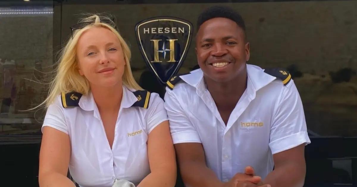 Cast members of "Below Deck: Med" in a September episode. 