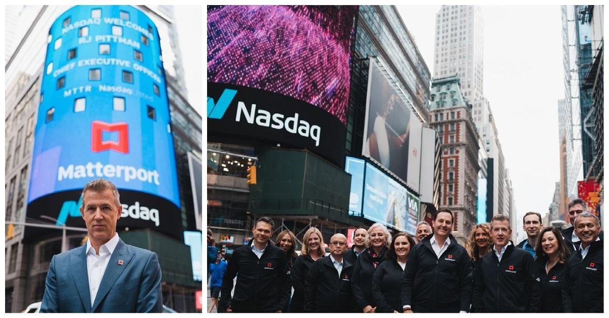 Matterport listing on Nasdaq