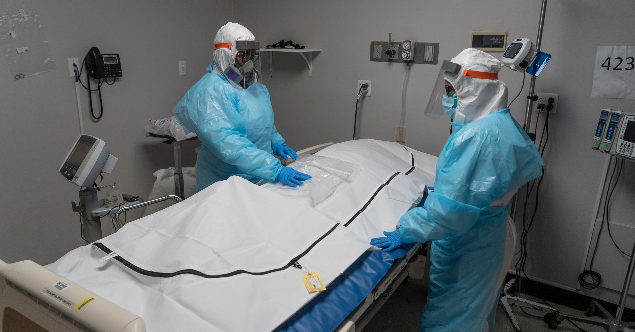 Investors Want in on Body Bag Company Stock As COVID19 Deaths Mount