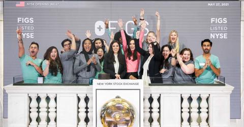 FIGS listing day on the NYSE
