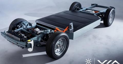 Underside of a VIA vehicle