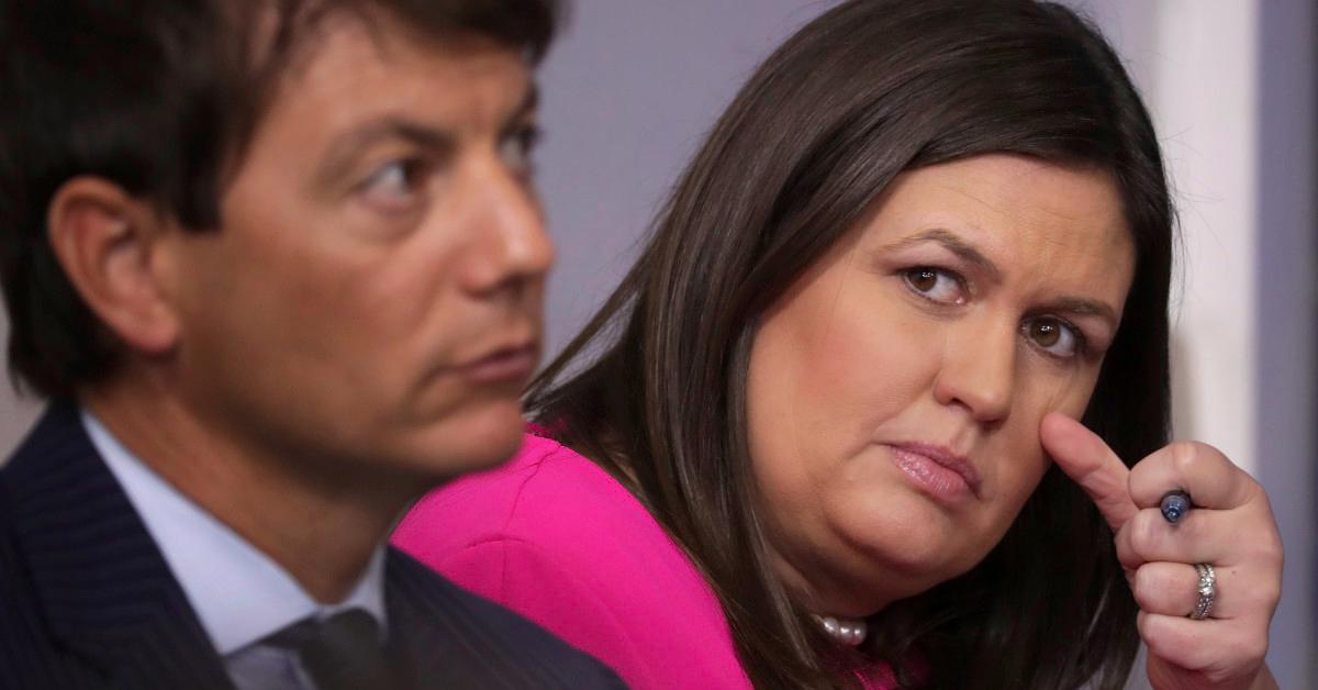 Sarah Huckabee Sanders' Eye Condition — Redditors Have Ideas