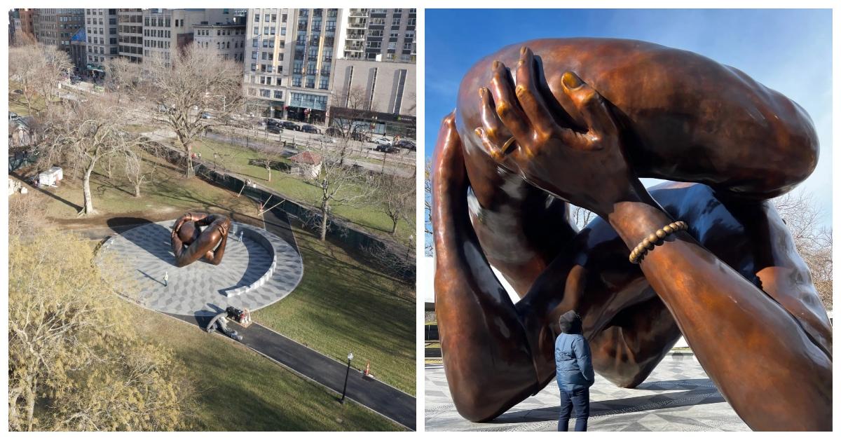 How Much Did "The Embrace" Statue Cost? Honors Martin Luther King Jr.