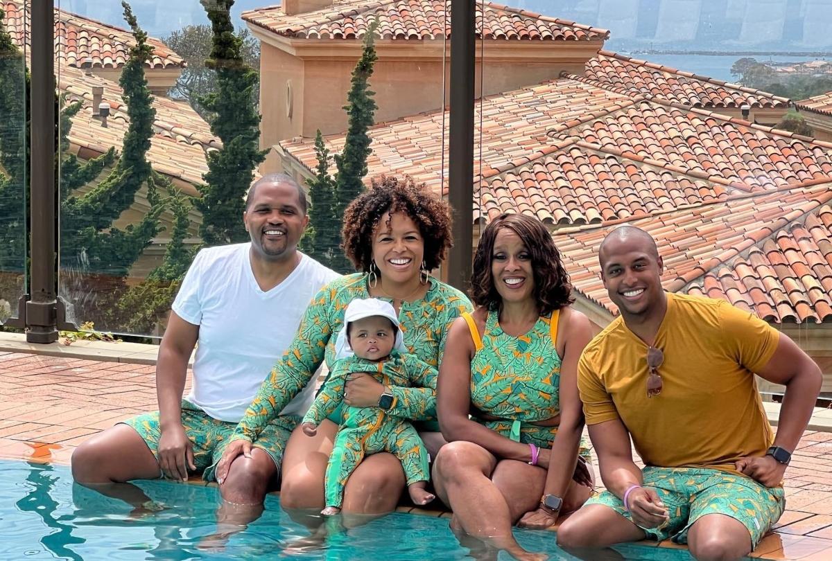 Gayle King family