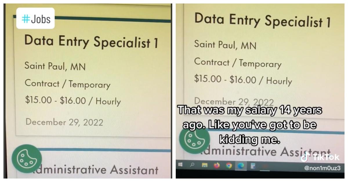 Minnesota job seeker shared TikTok saying he found the exact role he worked 14 years ago.