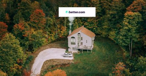 Better.com logo over image of house