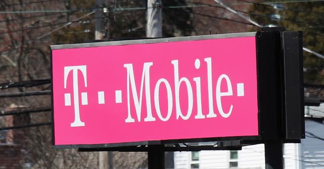 A T-Mobile sign