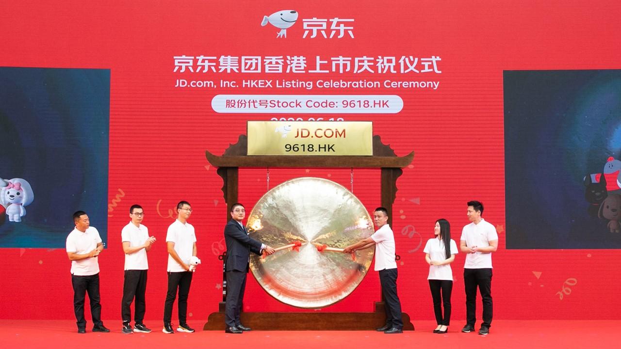 JD.com listing