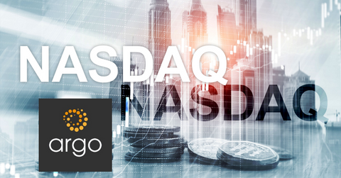 Nasdaq and Argo logo
