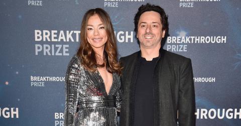 Nicole Shanahan and Sergey Brin