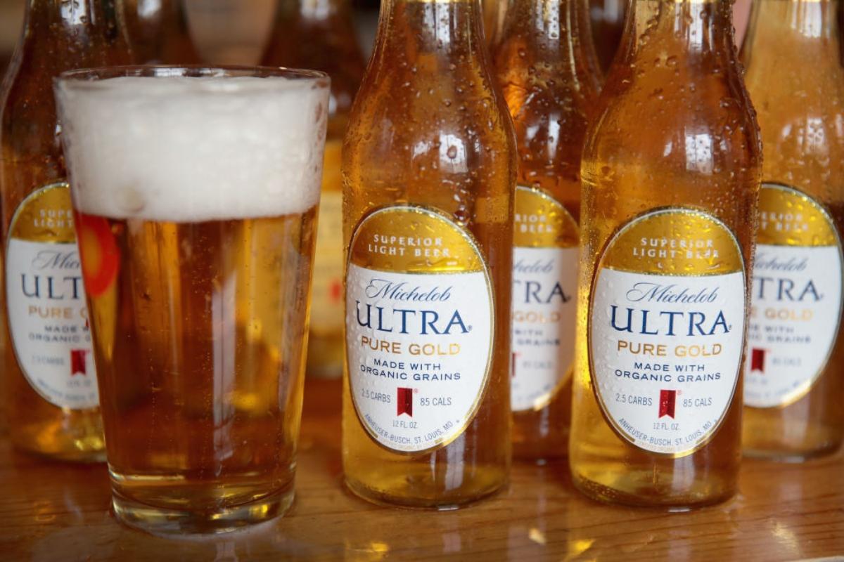 Michelob Ultra beer