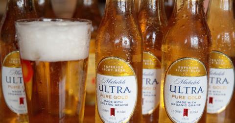 Michelob Ultra beer