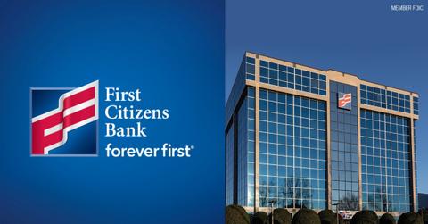First Citizens Bank logo and headquarters