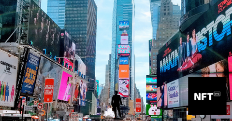 Times Square in NYC will host NFT.NYC