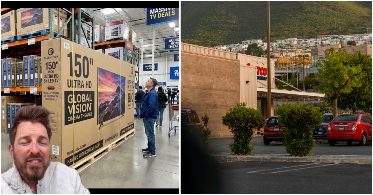 Man claims Costco is selling 150-inch TVs.
