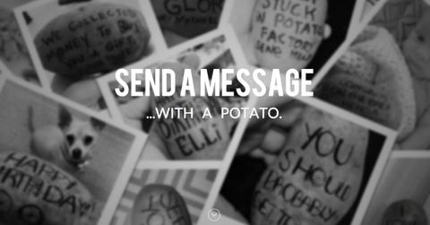 Potato Parcel product pictures and message