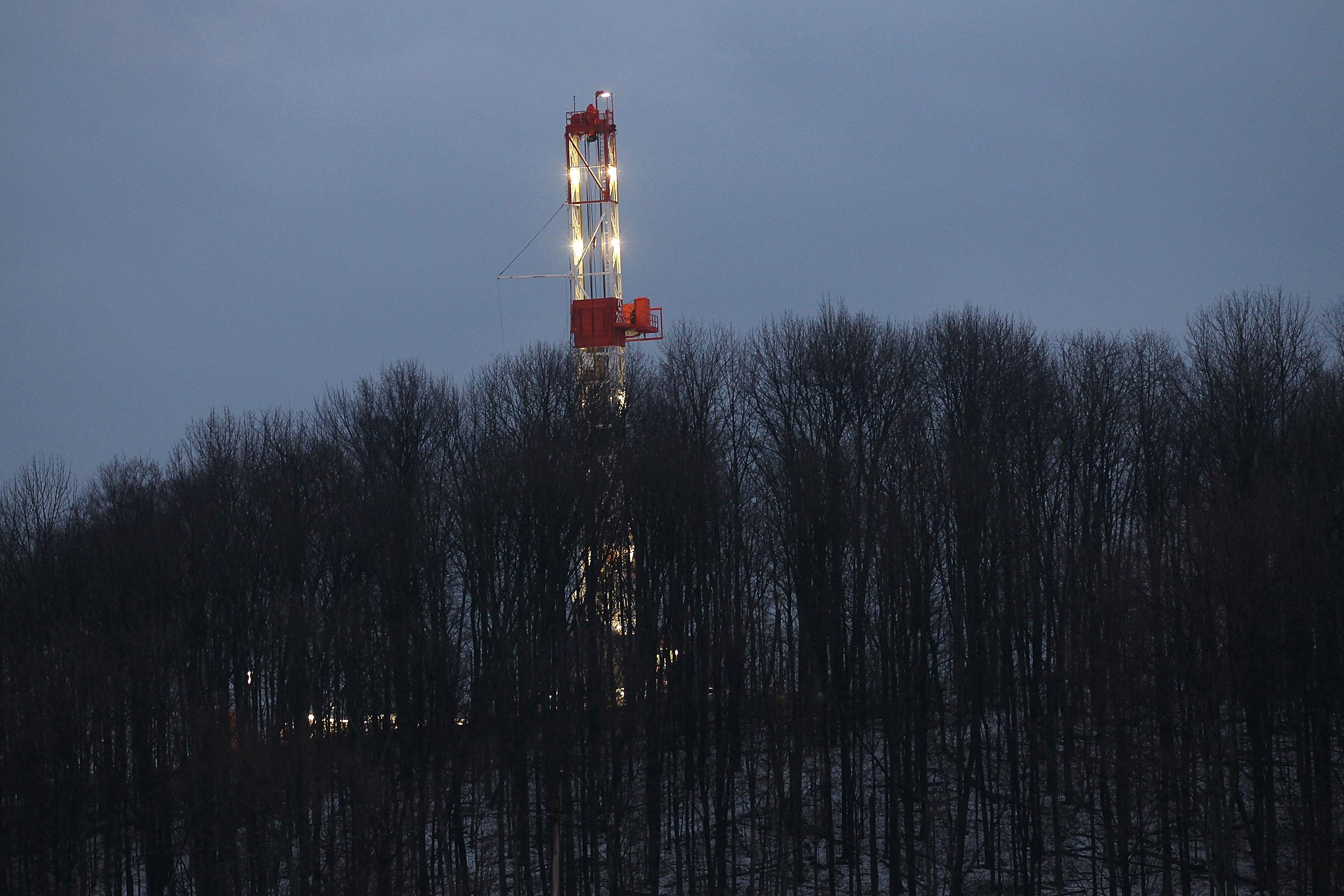 cabot oil gas drill