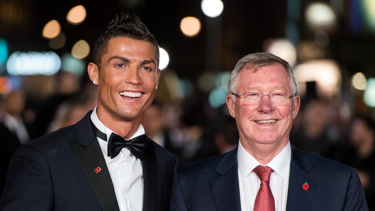 Cristiano Ronaldo and Sir Alex Ferguson