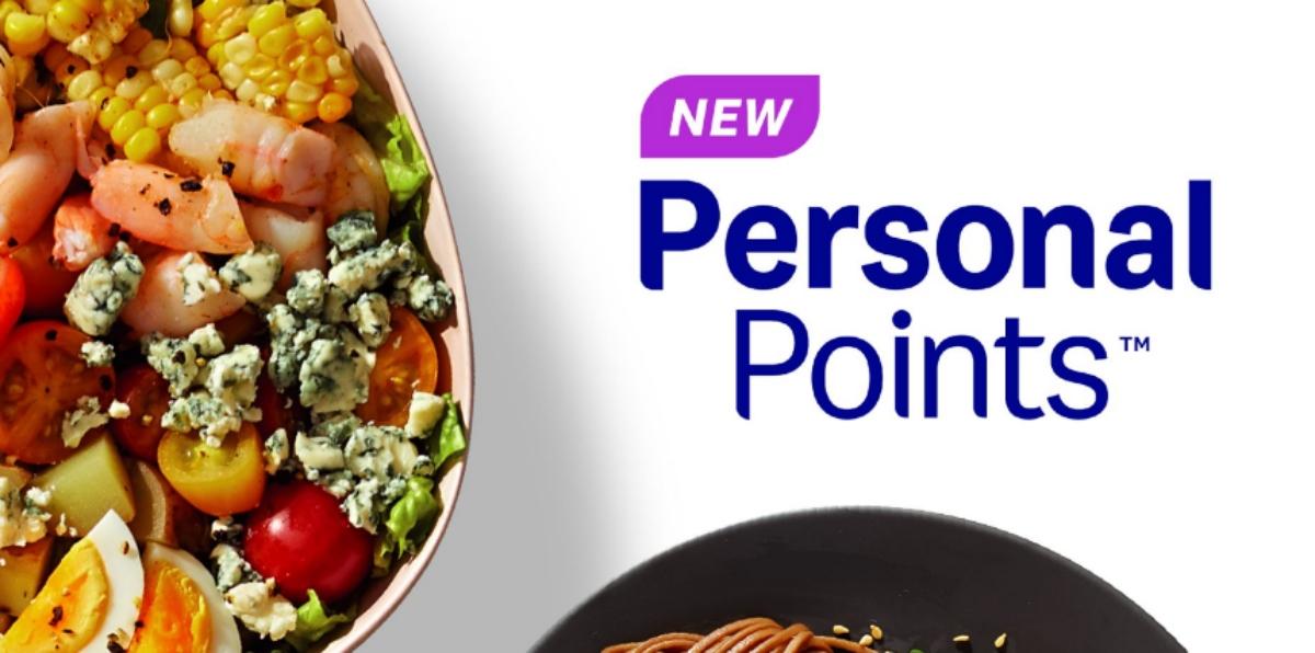 Weight Watchers food and Personal Points system