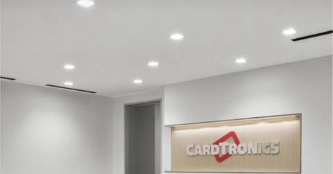 Cardtronics office desk