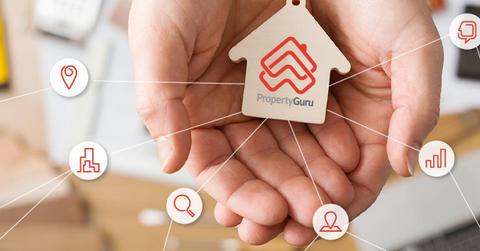 PropertyGuru branded illustration inside cupped hands